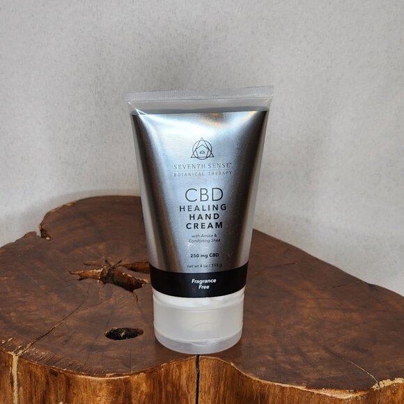 2-Pack Seven7h Sense CBD Healing Hand Cream Fragrance Free - Picture 1 of 2